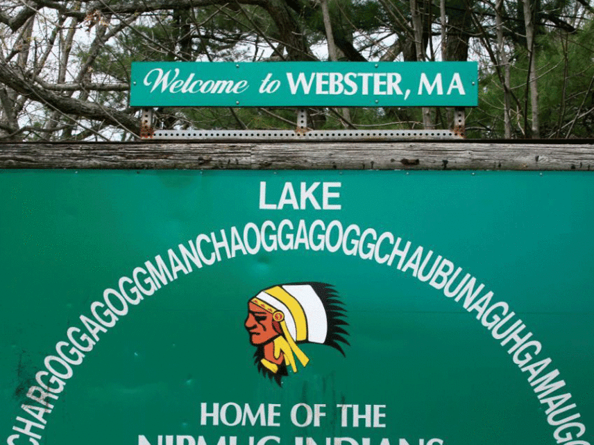 Озеро длинное название. Chargoggagoggmanchauggagoggchaubunagungamaugg.